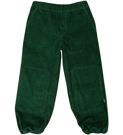Danefæ Corduroy Trousers - Danekatholt Cord Pants - Dark Pine
