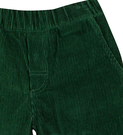 Danefæ Corduroy Trousers - Danekatholt Cord Pants - Dark Pine