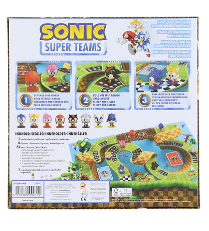 - Sonic Jeu de Société Asmodee - Sonic Super Équipes - Nordic - Sonic Jeu de Société Asmodee - Sonic Super Équipes - Nordic