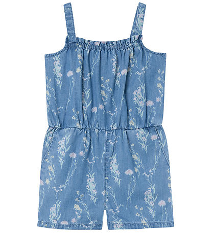 Name It Summer Romper - NmfBella - Medium+ Blue Denim