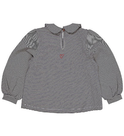 Copenhagen Colors Blouse - Navy/Cream Stripe