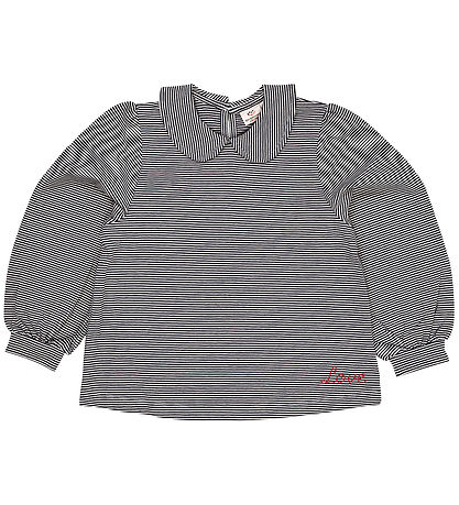 Copenhagen Colors Blouse - Navy/Cream Stripe