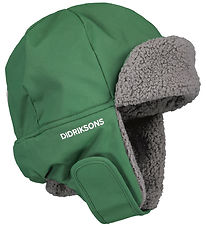 Didriksons Beanie - Biggles Cap - Pine Green Didriksons Beanie - Biggles Cap - Pine Green