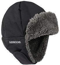 Didriksons Beanie - Biggles Cap - Black Didriksons Beanie - Biggles Cap - Black