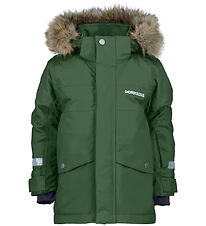 Didriksons Winter Coat - Bjärven - Pine Green