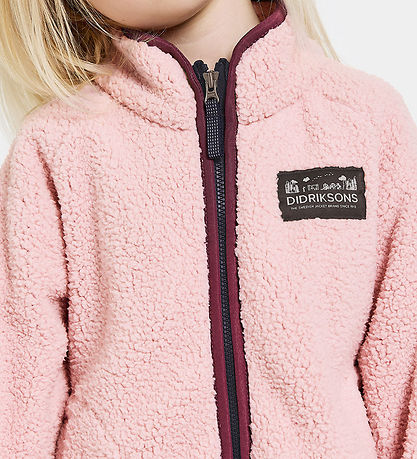 Didriksons Fleece Jacket - Gibbs - Dusty Pink Didriksons Fleece Jacket - Gibbs - Dusty Pink