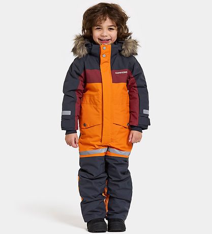 Didriksons Vinteroverall - Bjärven - Orange Jam