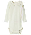 Name It Bodysuit L/æ - Wool - Snow White