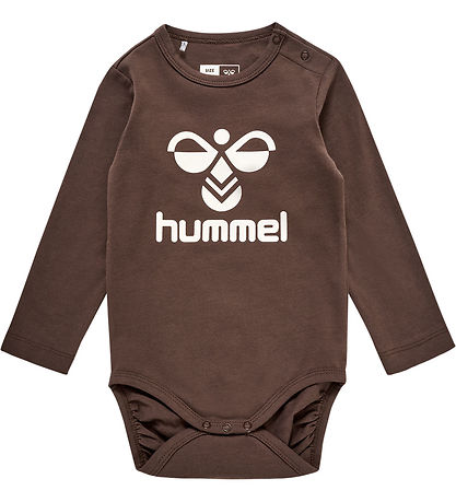 Hummel Bodysuit L/æ - HmlFlips - Chocolate Brown