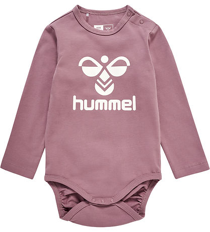 Hummel Bodysuit L/æ - HmlFlips - Twilight Mauve