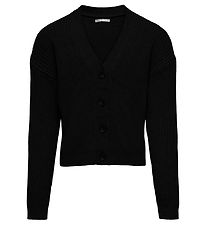 Kids Only Cardigan - Knitted - KogMandy - Black Kids Only Cardigan - Knitted - KogMandy - Black