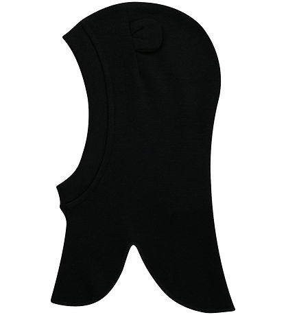 Name It Balaclava - Wool - Single Layer - NbmWillit - Black w. E Name It Balaclava - Wool - Single Layer - NbmWillit - Black w. E