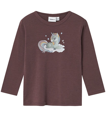 Name It Blouse - Wool - Noos - NmfWillitus - Sparrow Name It Blouse - Wool - Noos - NmfWillitus - Sparrow