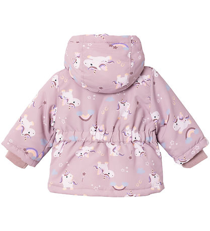 Name It Padded Jacket - NbdMaxi - Mauve Shadows/Unicorn Name It Padded Jacket - NbdMaxi - Mauve Shadows/Unicorn