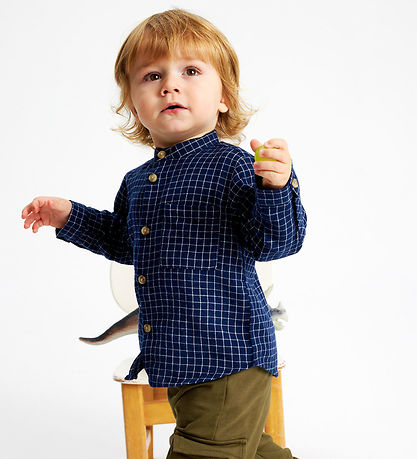 The New Shirt - TnsLoke - Navy Blazer Check