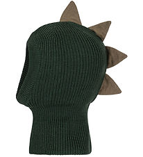 Konges Sløjd Balaclava - Wool - 2-layer - Green Konges Sløjd Balaclava - Wool - 2-layer - Green