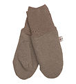 Racing Kids Fäustlinge - Wolle/Baumwolle - Light Taupe Melange Racing Kids Fäustlinge - Wolle/Baumwolle - Light Taupe Melange
