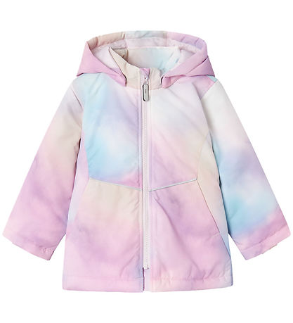 Name It Padded Jacket - NmfMaxi - Orchid Ice/Tie Dye