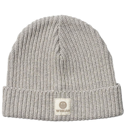 Wheat Beanie - Knitted - Mimpa - Grey Melange
