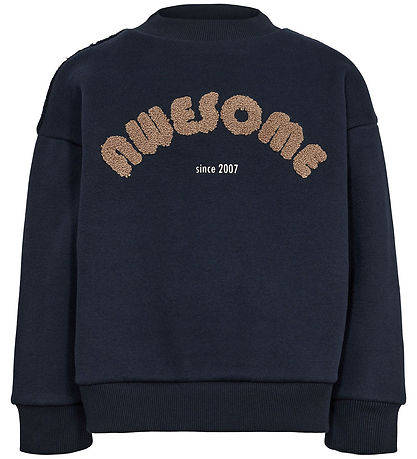 Sofie Schnoor Sweatshirt - Dark Blue w. Print