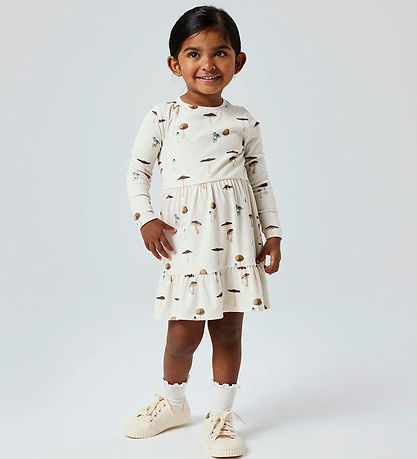 Robe Name It - NmfNatasja - Mélange de Peyote av. Champignons Robe Name It - NmfNatasja - Mélange de Peyote av. Champignons