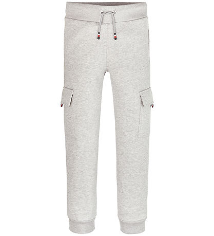 Tommy Hilfiger Jogginghosen - Monotypie - Light Grey Heather