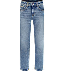 Jeans Calvin Klein - Reg Straight - Lavé Blue Hero Jeans Calvin Klein - Reg Straight - Lavé Blue Hero