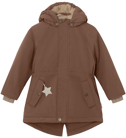 Mini A Ture Winter Coat - Vikania Fleece - Rootbeer Brown