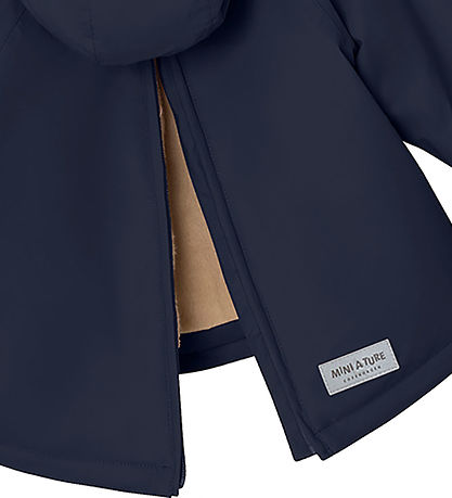 Mini A Ture Winter Coat - Babywen Fleece - Outer Space