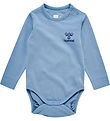 Hummel Bodysuit L/æ - hmlMino - Faded Denim