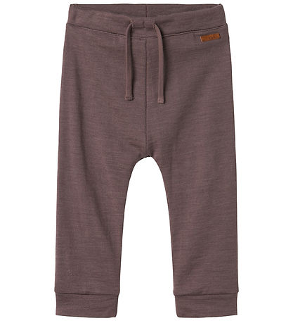 Name It Sweatpants - Wool - NmfWesso - Sparrow