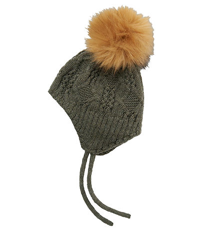 Bonnet Name It - Laine - Tricoté - NbmWrilla - Basilic chaud Bonnet Name It - Laine - Tricoté - NbmWrilla - Basilic chaud