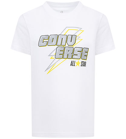 T-Shirt Converse - Éclair - Blanc T-Shirt Converse - Éclair - Blanc