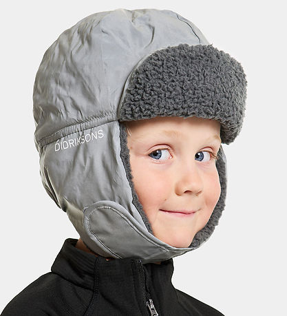 Didriksons Beanie - Biggles Cap - Silver Didriksons Beanie - Biggles Cap - Silver