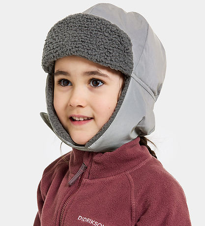Didriksons Beanie - Biggles Cap - Silver Didriksons Beanie - Biggles Cap - Silver