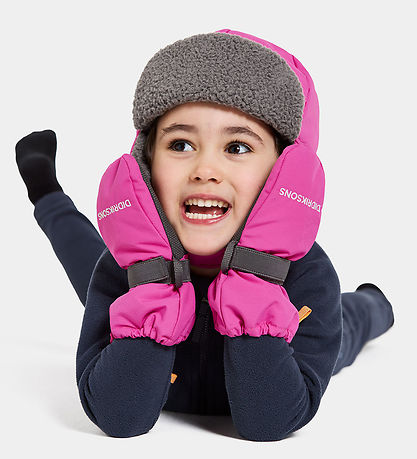 Didriksons Mittens - Biggles - Plastic Pink