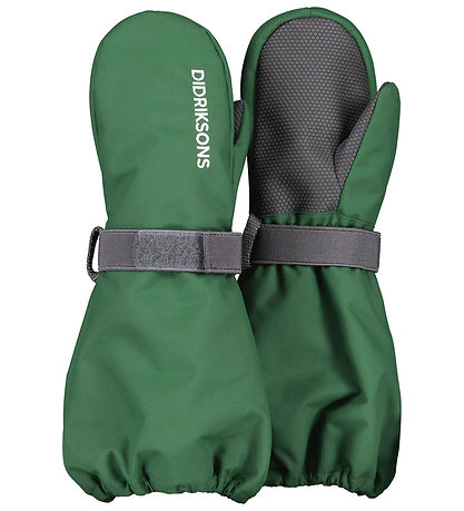 Didriksons Mittens w. Fleece - Biggles - Pine Green