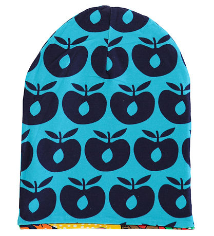 Bonnet Småfolk - Réversible - Apple Pommes rouges av. et dinosau Bonnet Småfolk - Réversible - Apple Pommes rouges av. et dinosau
