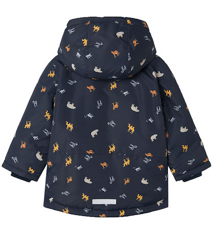 Name It Padded Jacket - Noos - NmmMax - Dark Sapphire/Mini Safar
