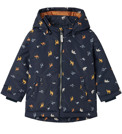 Name It Padded Jacket - Noos - NmmMax - Dark Sapphire/Mini Safar