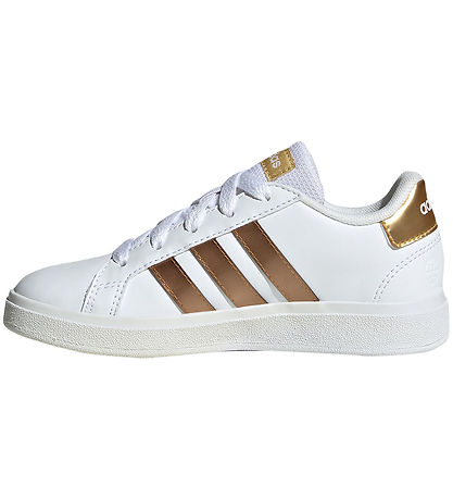 adidas Performance Shoes - Grand Court 2.0 K - White/Gold