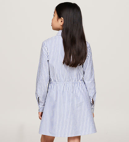 Tommy Hilfiger Dress - Ithaca - Mid Blue/Optic White
