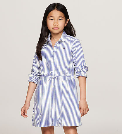 Tommy Hilfiger Dress - Ithaca - Mid Blue/Optic White