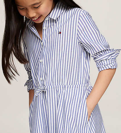 Tommy Hilfiger Dress - Ithaca - Mid Blue/Optic White