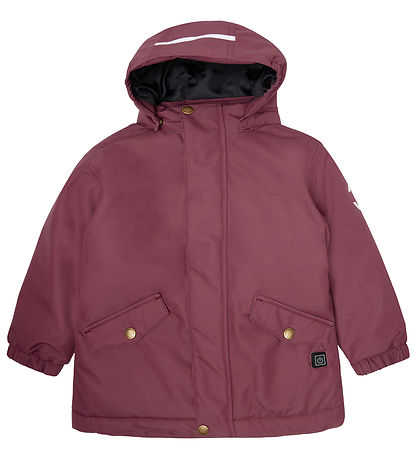 Mikk-Line Winter Coat w. Heat - Rose Brown