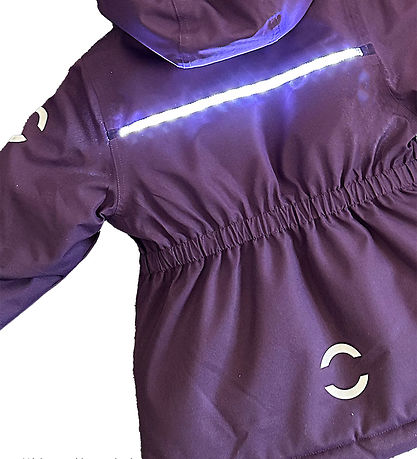 Mikk-Line Winter Coat w. Light - Nightshade Mikk-Line Winter Coat w. Light - Nightshade