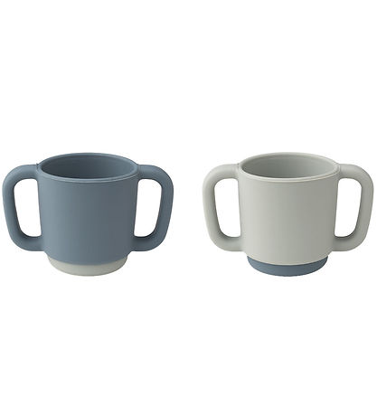 Liewood Cups - 2-Pack - Alicia - Silicone - Blue Mix