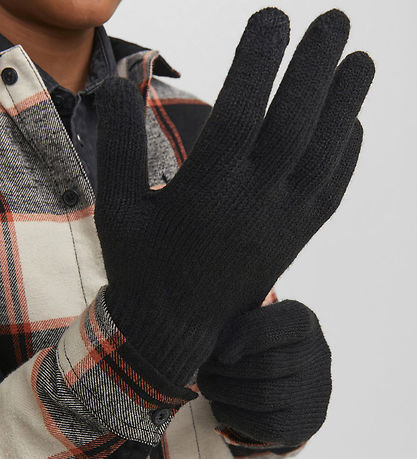 Jack & Jones Gloves - Knitted - Noos - JacBarry - Black