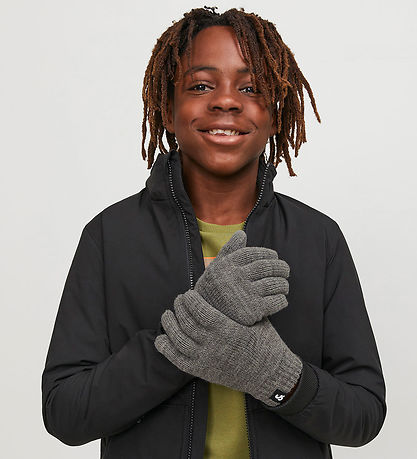 Jack & Jones Handschoenen - Gebreid - Noos - JacBarry - Grey Mel Jack & Jones Handschoenen - Gebreid - Noos - JacBarry - Grey Mel