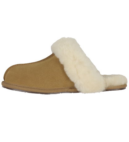 UGG Soft Sole Leather Shoes - K Cozy II - Chestnut